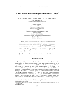 On the Extremal Number of Edges in Hamiltonian Graphs