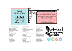 Congratulations 2015 Best of Fayetteville First Place Winners!