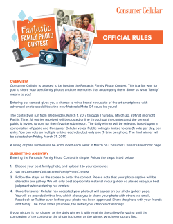 family photo contest