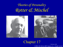 Theories of Personality 5th Edition