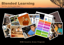 Examples of Teaching and Learning activities