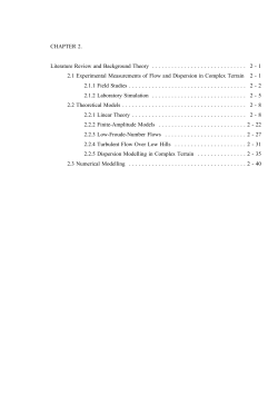 CHAPTER 2. Literature Review and Background Theory