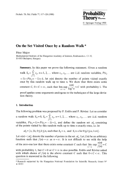 On the set visited once by a random walk