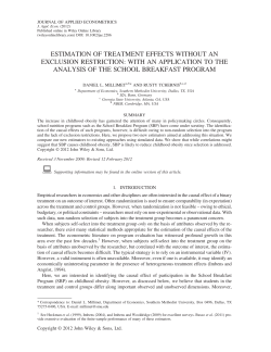 Estimation of Treatment Effects without an Exclusion Restriction: with