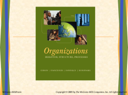 Managing Organizational Change and Learning