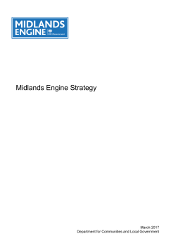 The Midlands Engine Strategy