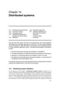 Distributed systems