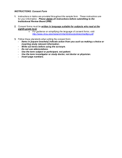 If the study includes genetic analyses of blood or tissue, or if the