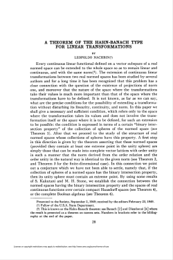 a theorem of the hahn-banach type for linear transformations