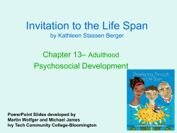 Invitation to the Life Span by Kathleen Stassen Berger