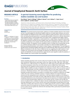 A spectral clustering search algorithm for predicting