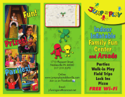 Fun! Prizes! Parties! - Jump N Play Noblesville