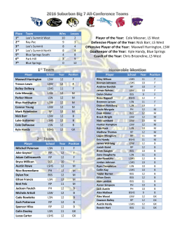 Player of the Year: Cole Miesner, LS West Defensive Player of the