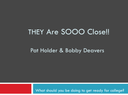 Junior College Night - podcasts.shelbyed.k12.al.