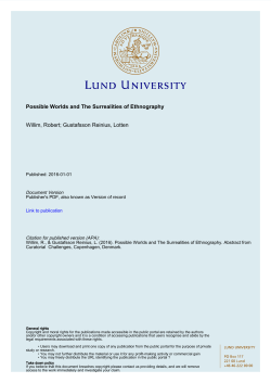 Possible Worlds and The Surrealities of