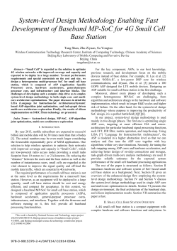 System-level Design Methodology Enabling Fast