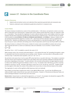Precalculus Module 2, Topic D, Lesson 17: Teacher