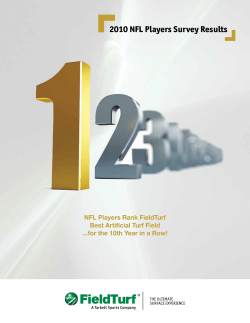 2010 NFL Players Survey Results