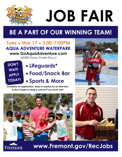 be a part of our winning team!