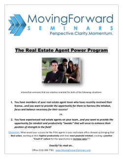 Real Estate Agent Power Program