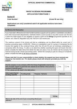 Application form