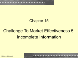 Chapter 15 - Higher Ed