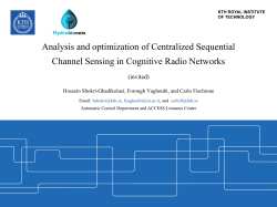 Analysis and optimization of Centralized Sequential