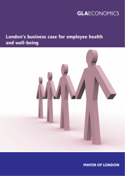 London`s business case for employee health and well