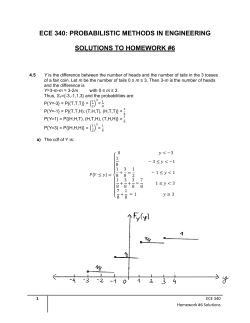 ece 340: probabilistic methods in engineering