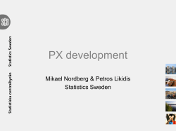 PX development since Switzerland