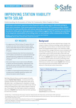 improving station viability with solar
