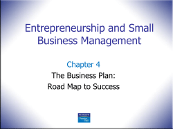 The Business Plan
