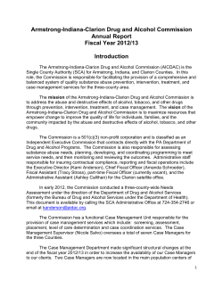 PA Liquor Control Board Prevention Grant Clarion County