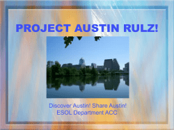 PROJECT AUSTIN RULZ!