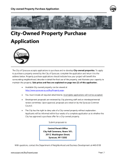 Property Purchase Application