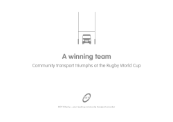 A winning team