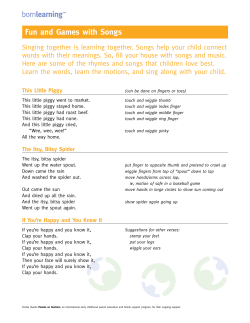 Fun and Games with Songs - United Way of Greater Lafayette