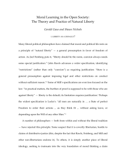 Moral Learning in the Open Society: The Theory and Practice of