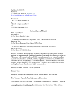 Syllabus for ECE 596