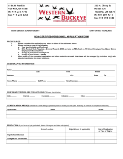 202 N - Western Buckeye ESC