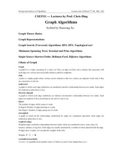 Graph Algorithms