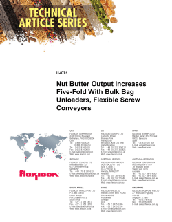 Nut Butter Output Increases Five-Fold With Bulk Bag Unloaders