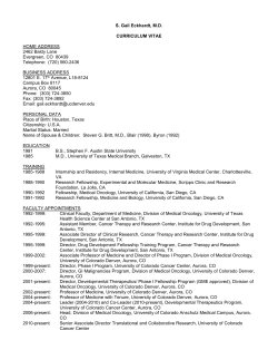 School of Medicine - University of Colorado Denver