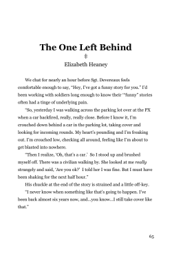 The One Left Behind