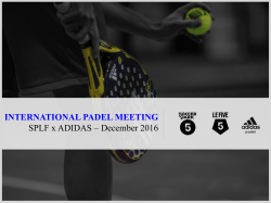 Soccer Park - Adidas Padel