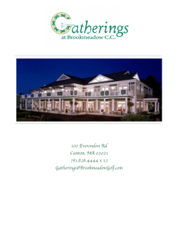 100 Everendon Rd Canton, MA 02021 781.828.4444 x 12