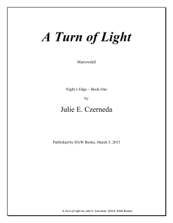A Turn of Light - Julie Czerneda