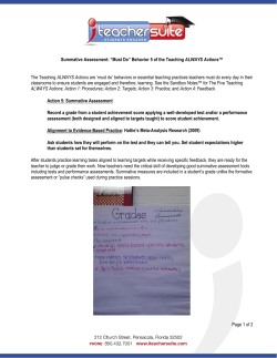 Behavior 5 of the Teaching ALWAYS Actions&trade; The