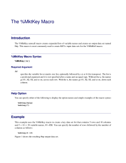 The %MktKey Macro
