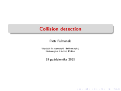 Collision detection
